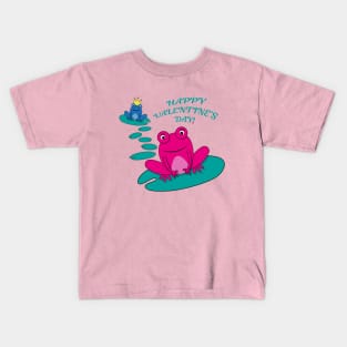 Frogs Valentine Kids T-Shirt